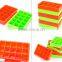 Hot Sale Bpa Free 100% Food Grade Colorful Ice Cube Silicone Tray