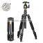 Q555 Professional Aluminum Magnesium Alloy Portable Foldable 12'' Tripod Kit For SLR Digital DV Camera Can Be Changed To Monopod