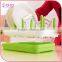 Kitchen Tableware Plastic Rectangle Green Draining Dish Rack for Water Cups and Saucers Holder