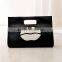 Stylish Two Colors Lip Pattern Cross Body Bag