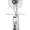 2015 new model 110-240V mist fan with solar charge