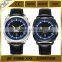shiny square black silver leather strap appearance elgin watch steel quartz