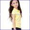 new design top fashion t shirt for kids girls t shirt with factory price shirt girl in wholesale