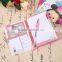 eco notebook with pen and sticky