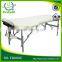 Luxury spa furniture bed massage table aluminum frame base