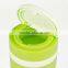 300ml glass leak proof water bottle with silicone