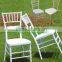 white wedding folding chairs