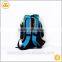 Blue black yellow rope travel bag OEM service large compartment oxfod backpack for children