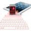 New design Mini Ultra-thin portable virtual red infrared projection bluetooth keyboard for phone