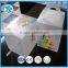 luxury flat square gift clear blister packaging box