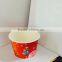 Disposable Paper Chocolate Buckets. Costom Printed Paper Bucket