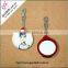 customize round compact mirror