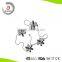 2015 New Products Trivet, extendable, "TRIPOD" Trivet with adjustable elements in chrome-plated zamak