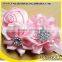 custom skinny 3pcs flower baby elastic headband