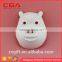 Custom white pig resin 3d wall mounted animal head polyresin crafts