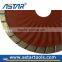 Diamond blade material trubo wave blade for granite/concrete