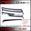 Waterproof off road LED light bar wholesale car curved led light bar double illumination 4D LED light bar