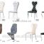European Style High Quality Home Furniture Modern Dining Chair Hotel Restaurant Used Dining Chairs Stainless Steel Dining Chair