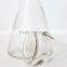 Glass Measuring Erlenmeyer Conical Flask With Spout