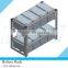 steel ups battery rack with 2 layer