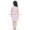 summer baby girl red spot pattern cute dress sleeveless dress little girl one piece dress