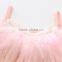 New model children designer one piece party dress baby girl summer dress of 5years old