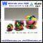 High bounce stress relief ball rubber rainbow weave ball