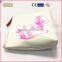 PU white simple fashionable promotional cosmetic bag