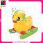 music and light chicken yellow baby cart childrens ride on toys swing car                        
                                                Quality Choice