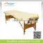 The most portable massage table bed Comfortable Wooden Massage table