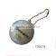 Cheap high quality transaparent ellipse down coat hang tag