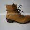 2016 wooden heel women trendy boot