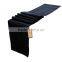 2015New banquet wholesale black fancy shiny satin table runner