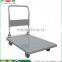 High Quality For Pharmaceutical Food Supermarket Institutions 500-1000KG Heavy Duty Stainless Steel Flat Truck