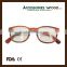 Classic High Quality Rose Wood optical glasses, Custom reading glasses