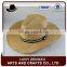 Straw knitted outdoor men blow cowboy hat