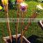 bamboo tiki torches for garden lighting