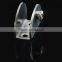 8-12mm D shape stainless steel glass clamp / glass railing clamp