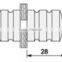 BH-18 Cylinder knob, bathroom accessory small glass door handle