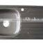 Above Counter Stainless Steel Single Bowl Kitchen Sink With Drainboard GR-622