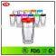 16oz bpa free double wall wholesale acrylic tumbler with lid