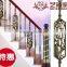 Ornamental iron stair railing design / iron stair railings