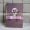 Custom Handmade Luxury Silk Covor Wedding Guest Book with you own photo