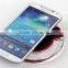 Wireless Charging pad for Samsung galaxy S6 mobile phone with CE,RoHS,FCC QI standard battery quick deliver power charger