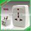 WORLD TRAVEL SOCKET 13A MULTI SOCKET ADAPTOR WITH LIGHT
