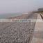 pvc-coated/ galfan gabion stone box use for Protection engineering of seaside area