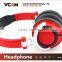 VCOM 2015 Folding Coloured DJ Headphones from China Factory