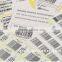 Cheap price hot sale metal wine sticker label self adhesive labels stickers