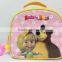 Cute Pint Masha Bear Insulated Foil Lining Lunch Bag