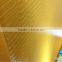 yellow color Acrylic water fountain for indoor decoration